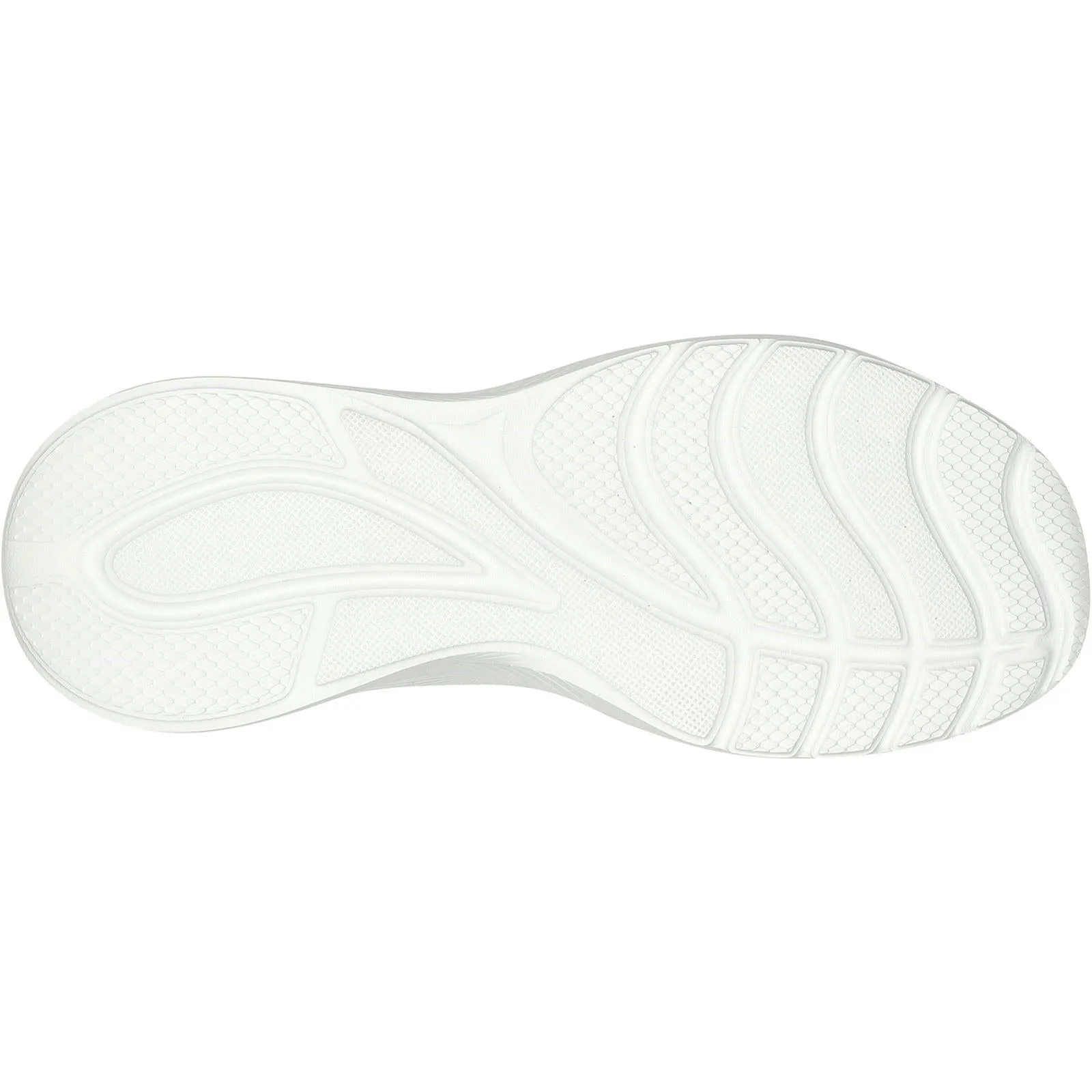 Skechers (GAR117470) Women's Bobs Squad Waves Shoes in Off White 3 to 8