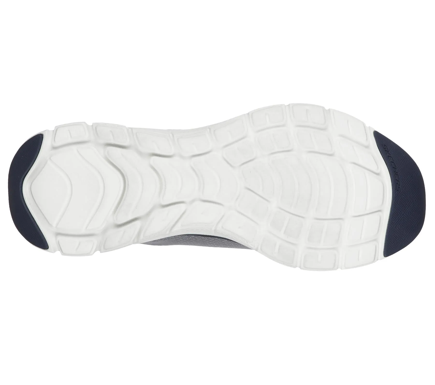 Skechers Men's Flex Advantage 4.0 Sneaker shoes in Grey/Navy in UK 6 to UK 13