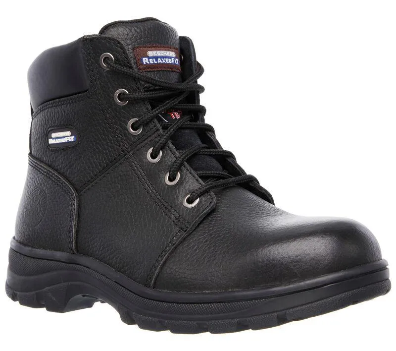 Skechers Workshire 77009 Herrenstiefel in weiter Passform