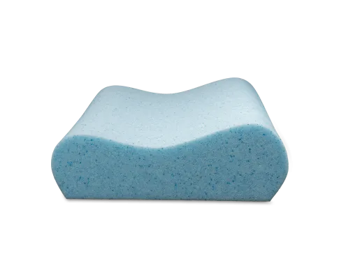 SleepCool Pillow - Contoured Fusion Gel Cooling Memory Foam Pillow