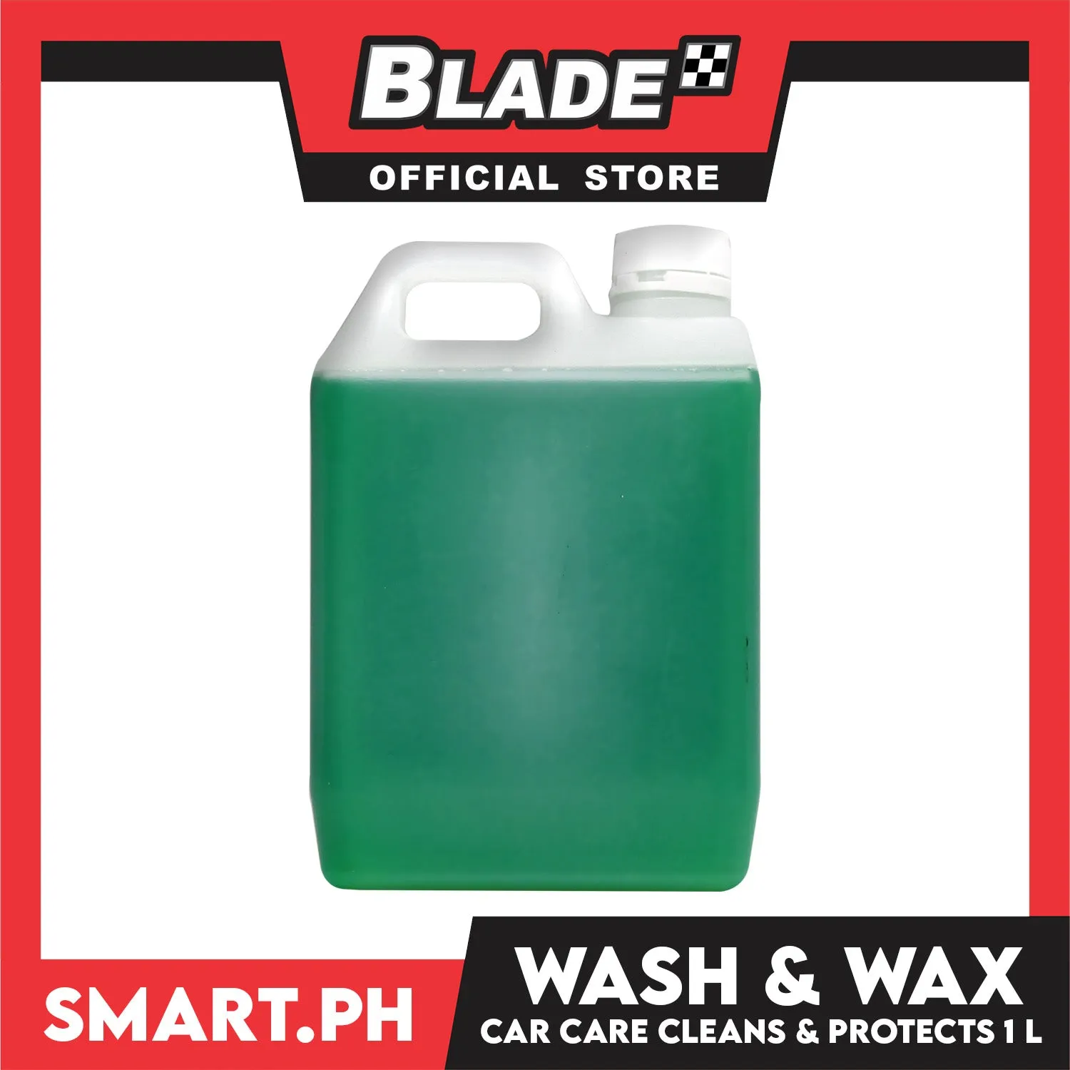 Smart Car Care Wash & Wax 1 Liter Cleans & Protects your Vehicle from Dirts, Grimes and Dusts