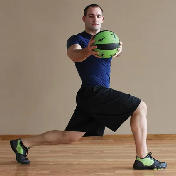 Smart Medicine Ball - 15lb Purple