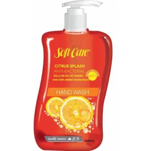 Soft Care Citrus Antibacterial Hand Wash 500ml