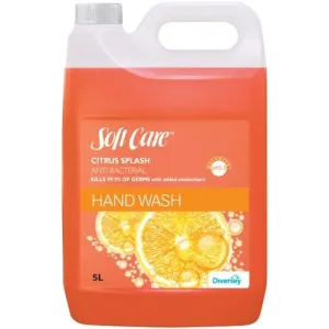 Soft Care Citrus Antibacterial Hand Wash 5ltr
