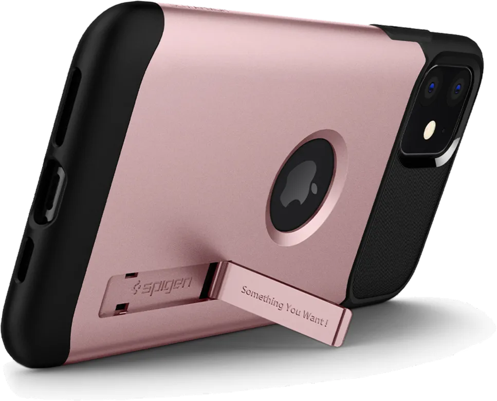 Spigen - iPhone 11 Pro Slim Armor Case - Rose Gold