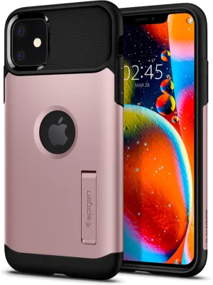 Spigen - iPhone 11 Pro Slim Armor Case - Rose Gold