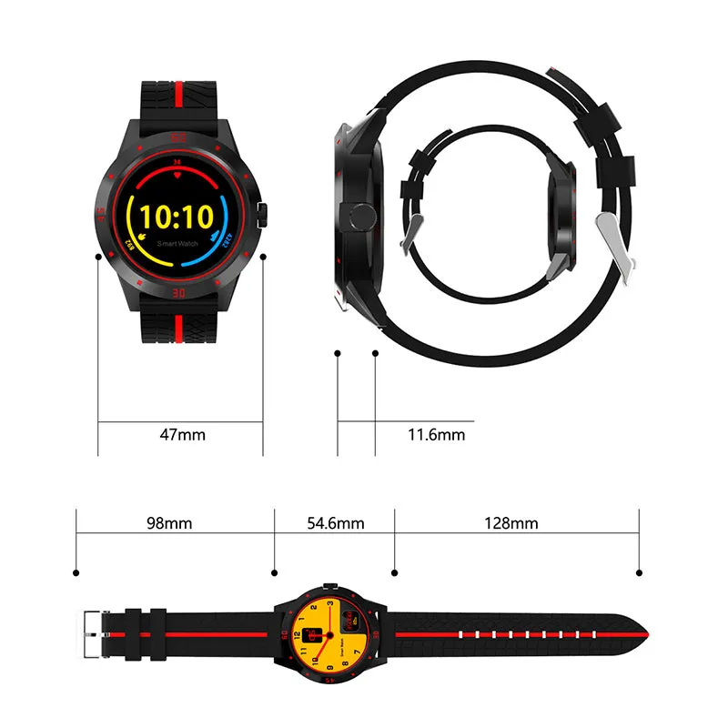 Sports Smart Watch with Heart Rate Monitor