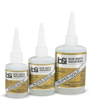 Super-Gold™ Odorless Foam-Safe CA 1/2 oz