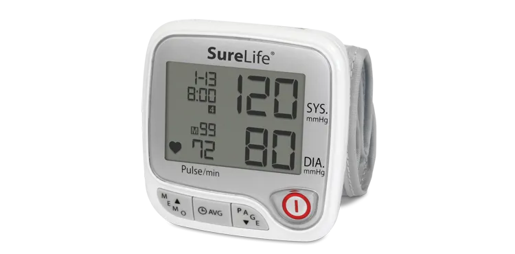 SureLife Talking Wrist <br>Blood Pressure Monitor