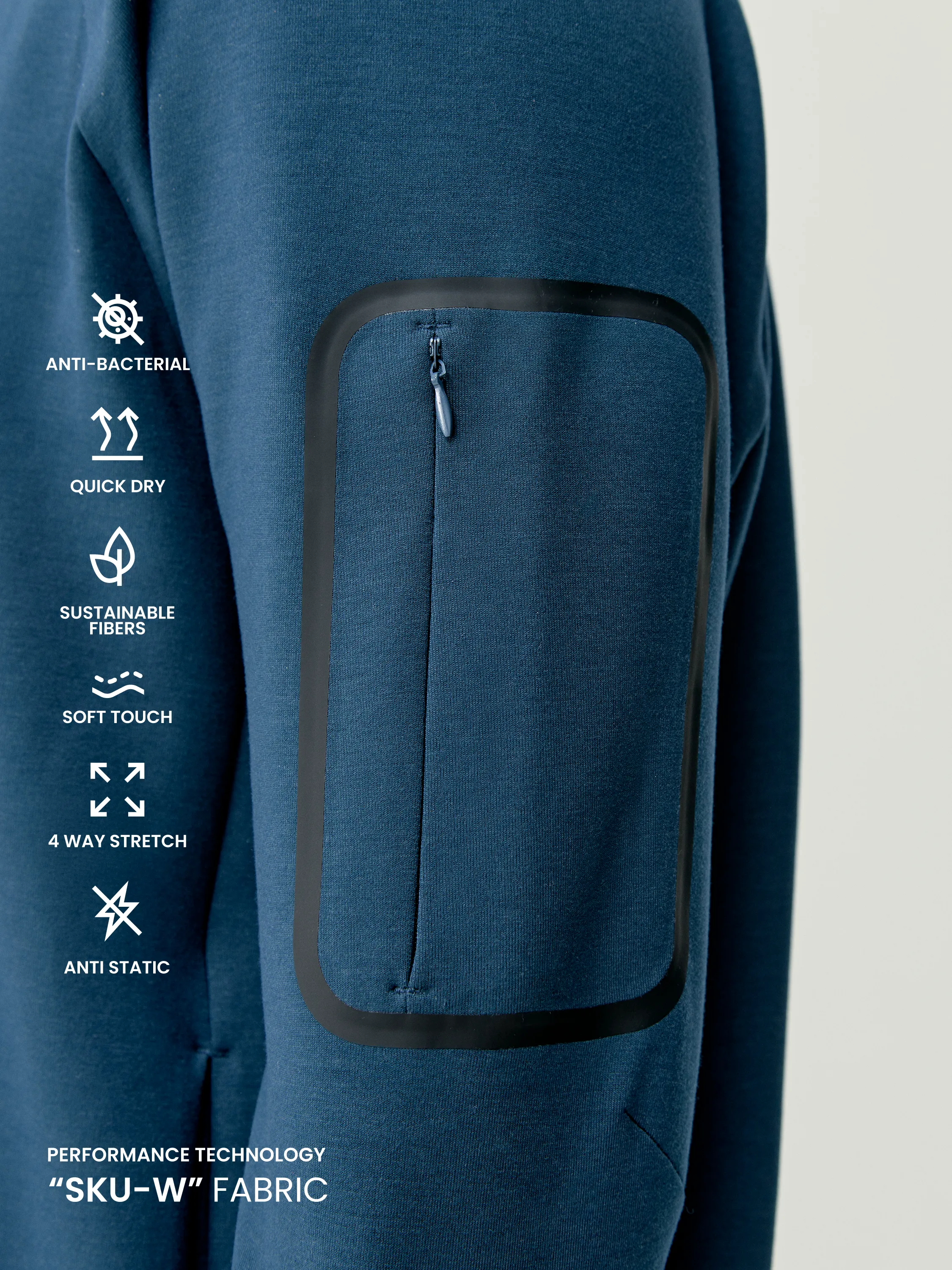 Sweatshirt Amur Sea Blue
