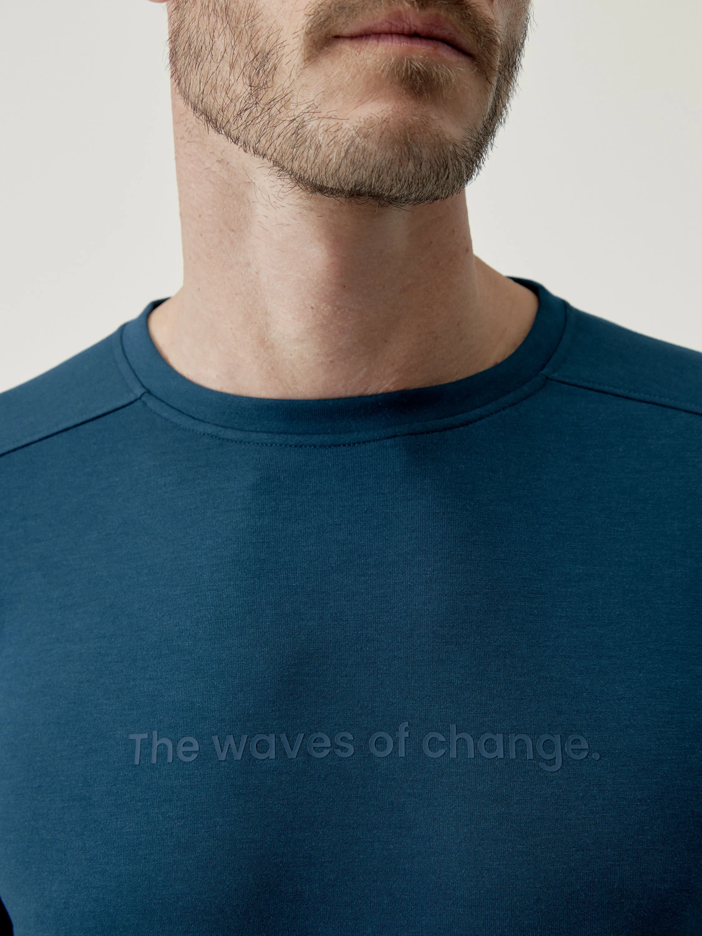 Sweatshirt Yangtse Sea Blue