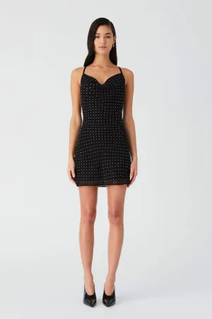 TACITA GEORGETTE MINI DRESS