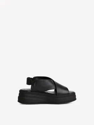 Tamaris - 28303 Black Platform Sandal