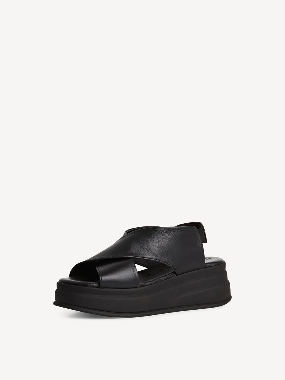 Tamaris - 28303 Black Platform Sandal