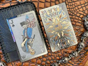 Timascus "Black Jack" Cutting Card™