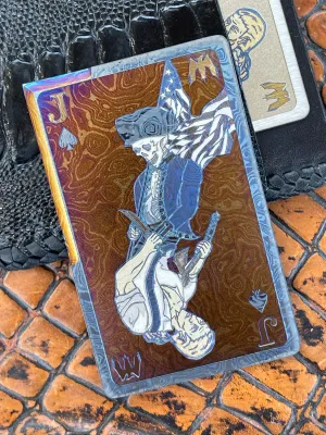 Timascus "Patriot Jack" Cutting Card™