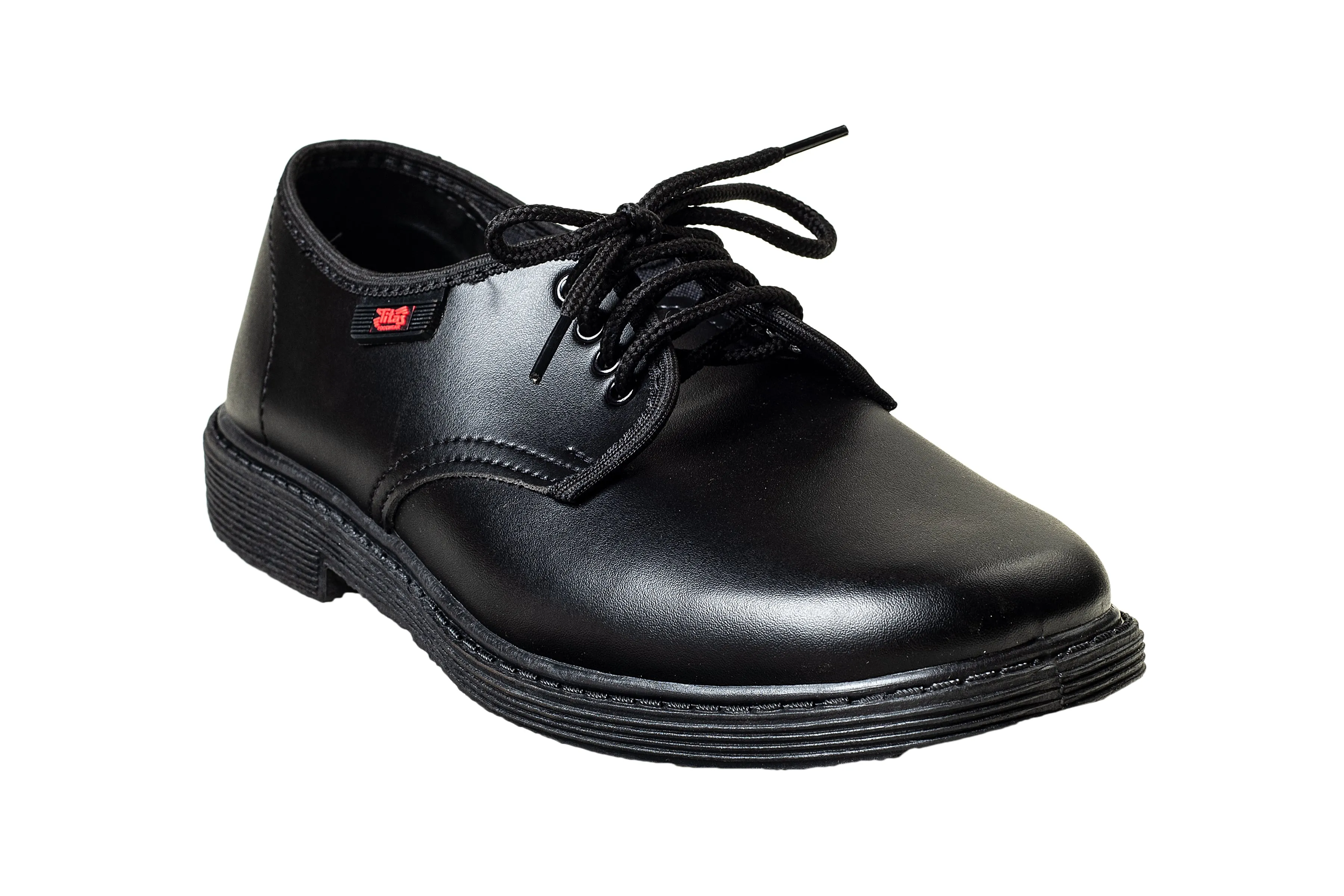 Titas Boys Black School Shoe (12 Years & above Boys)(Skool Star)