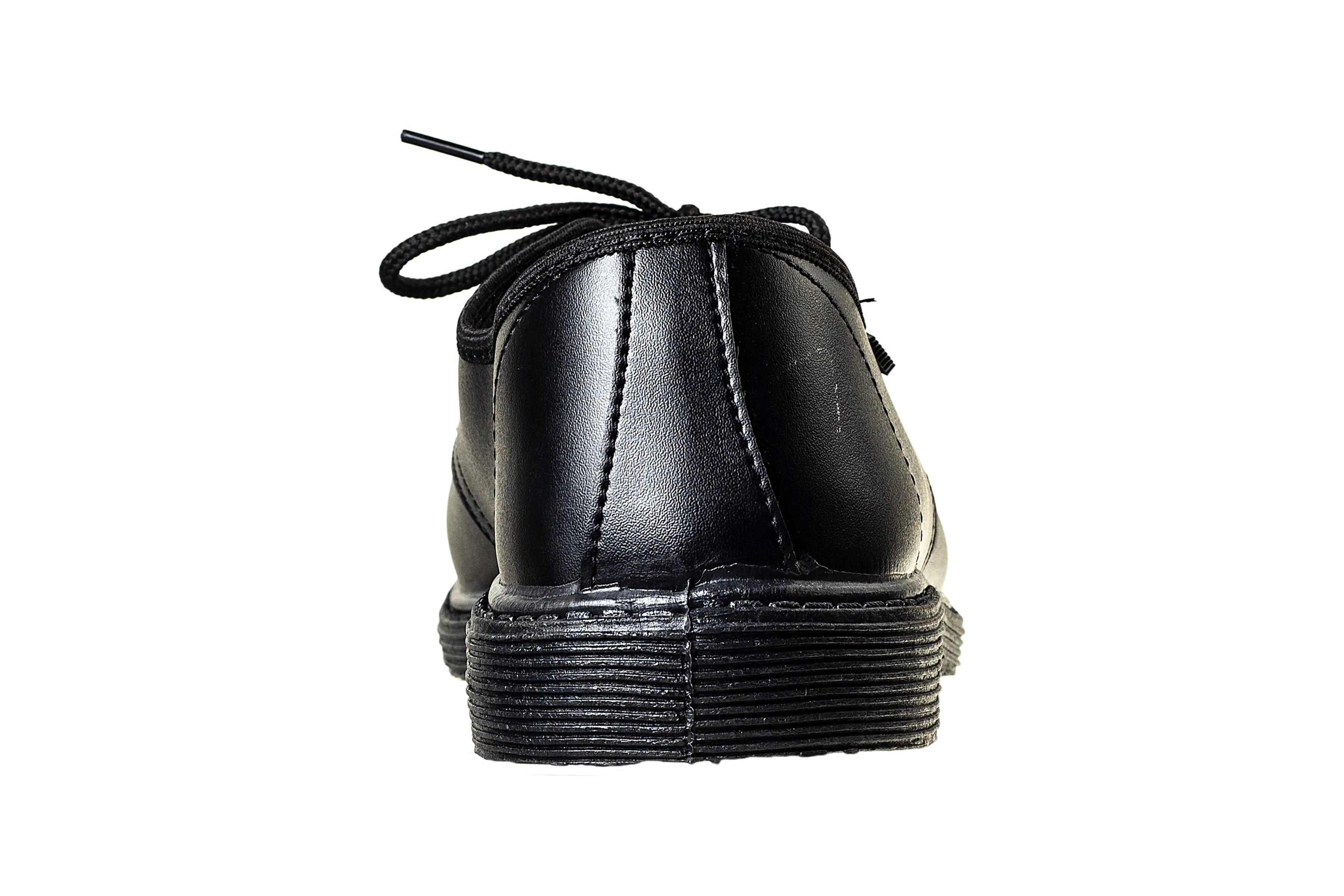 Titas Boys Black School Shoe (12 Years & above Boys)(Skool Star)