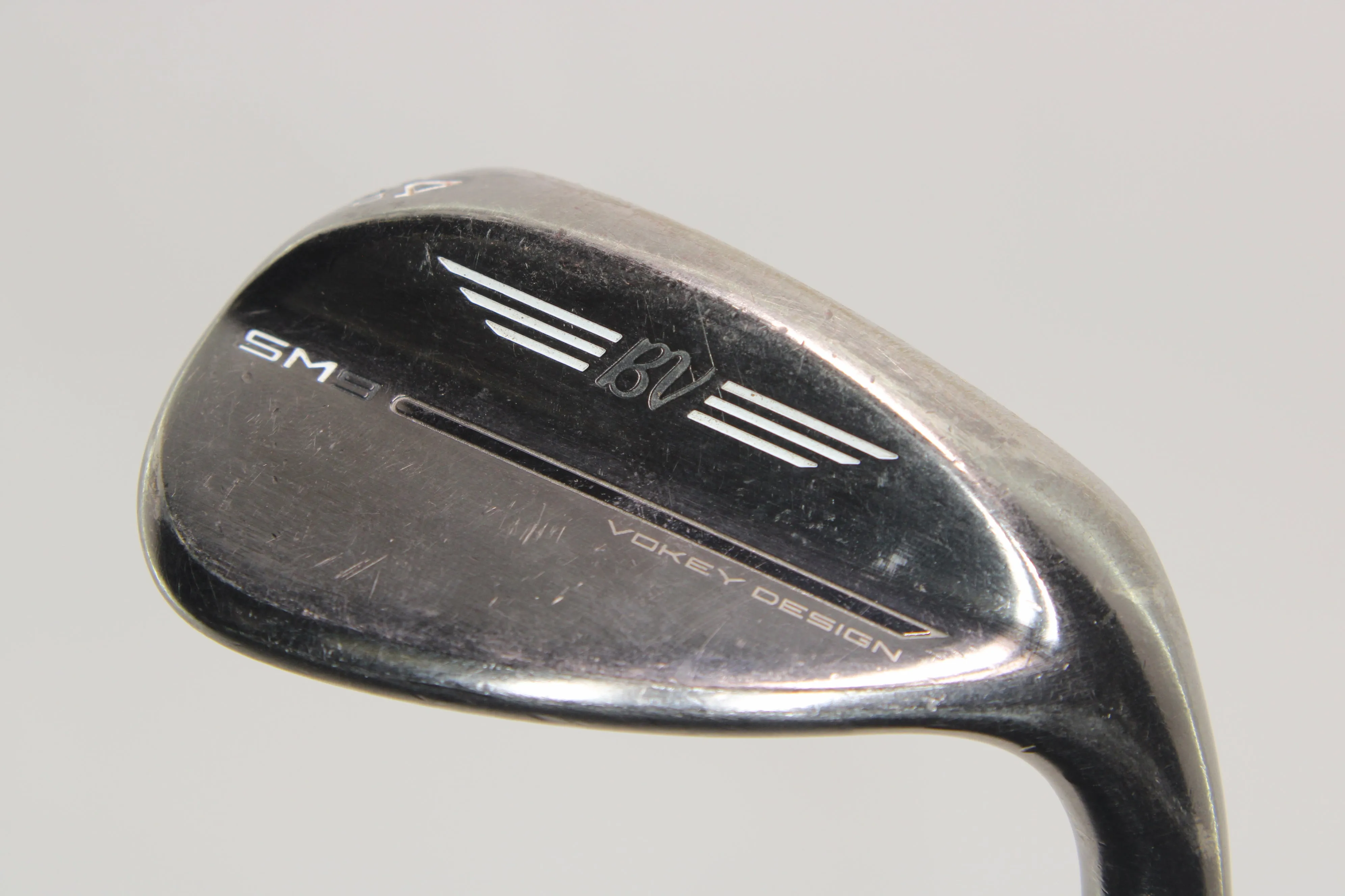 Titleist Vokey SM9 Brushed Steel Wedge 54/10 with DGTI onyx S400 Pre-Owned