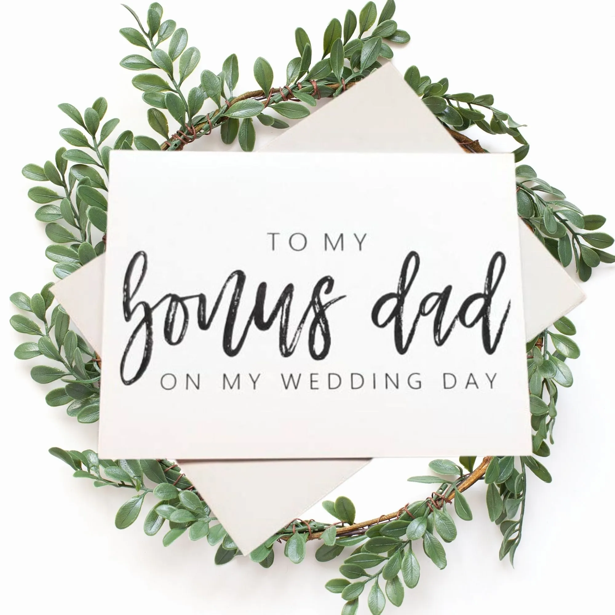 To My Bonus Dad