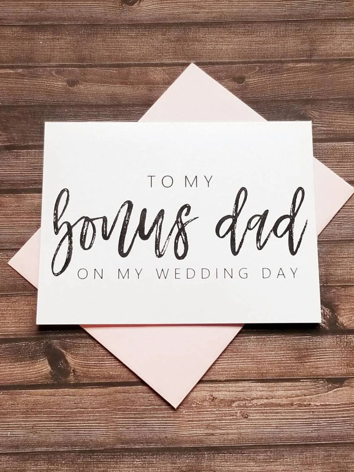 To My Bonus Dad