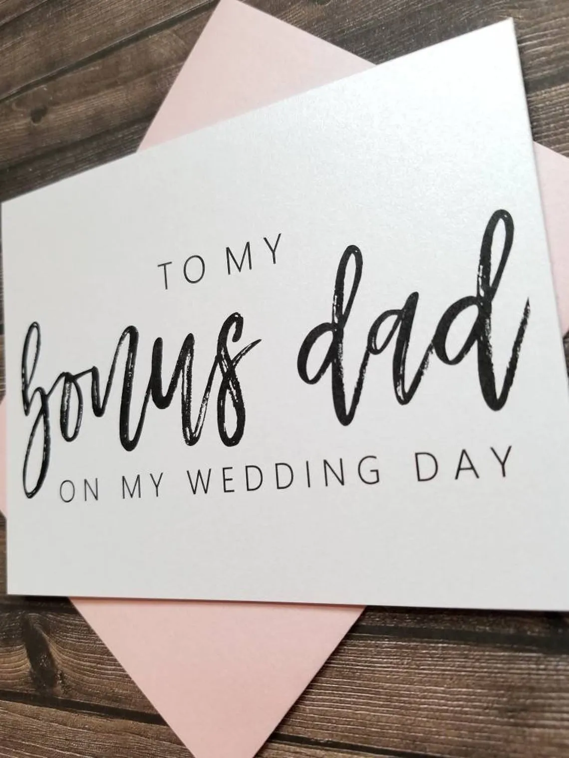 To My Bonus Dad