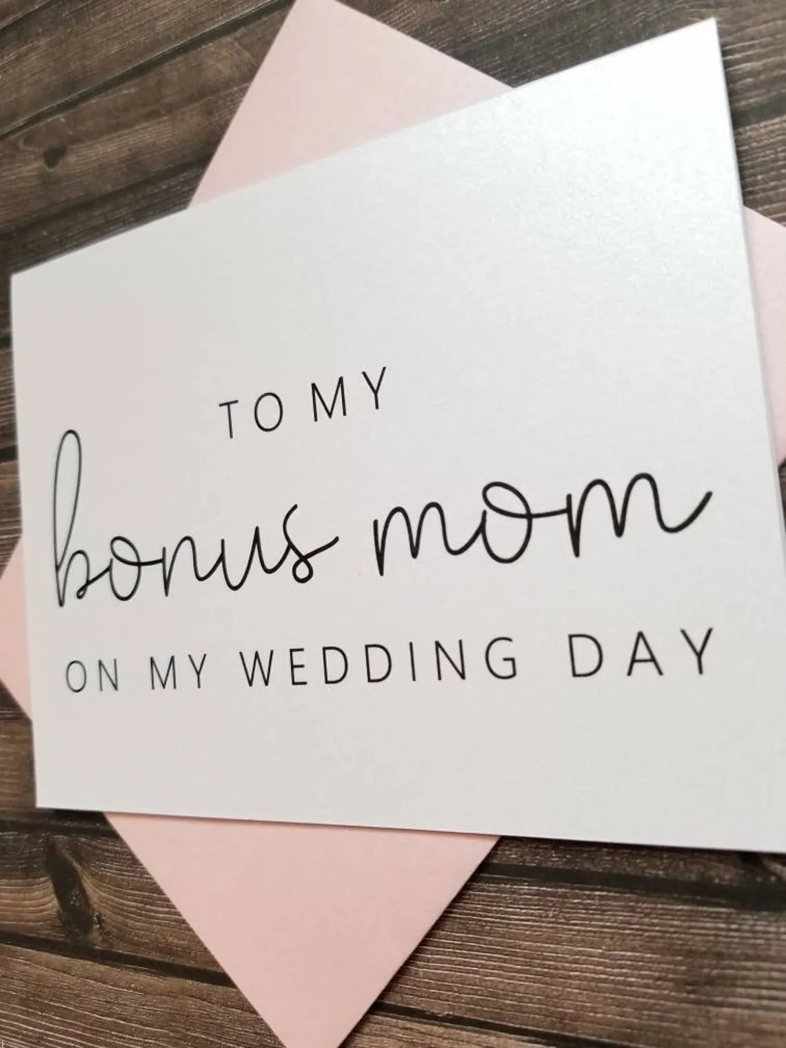 To My Bonus Mom