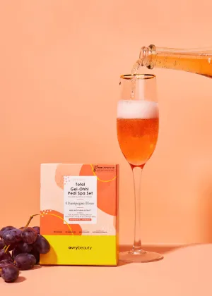 Total Gel-Ohh! Pedi Spa 5 Step Set - Champagne Hour