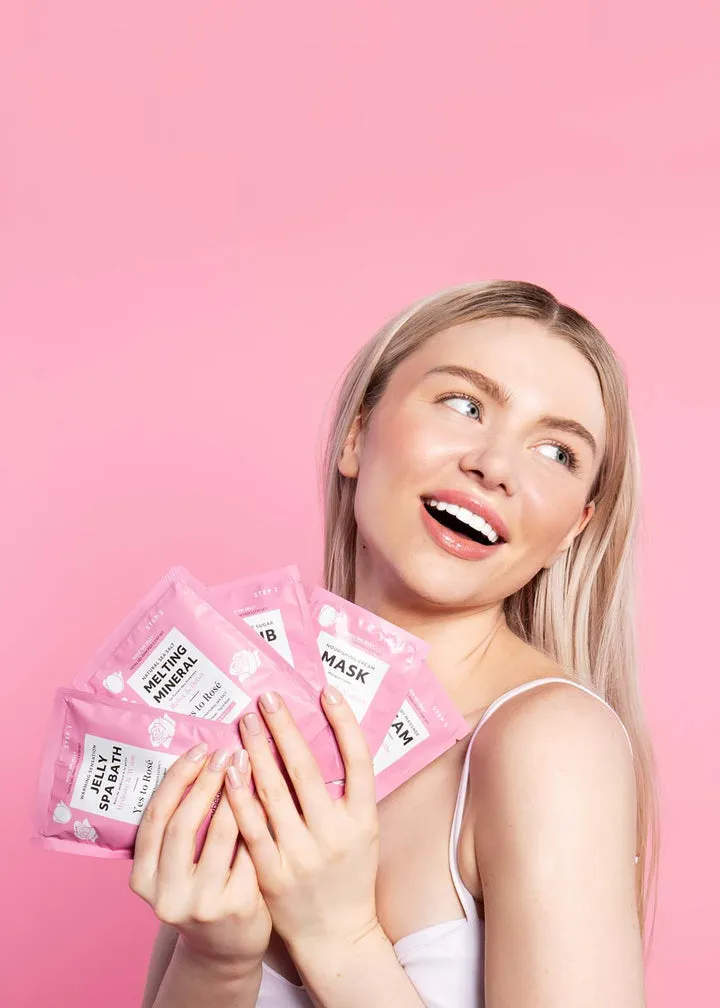 Total Gel-Ohh! Pedi Spa 5 Step Set - Yes Way Rosé
