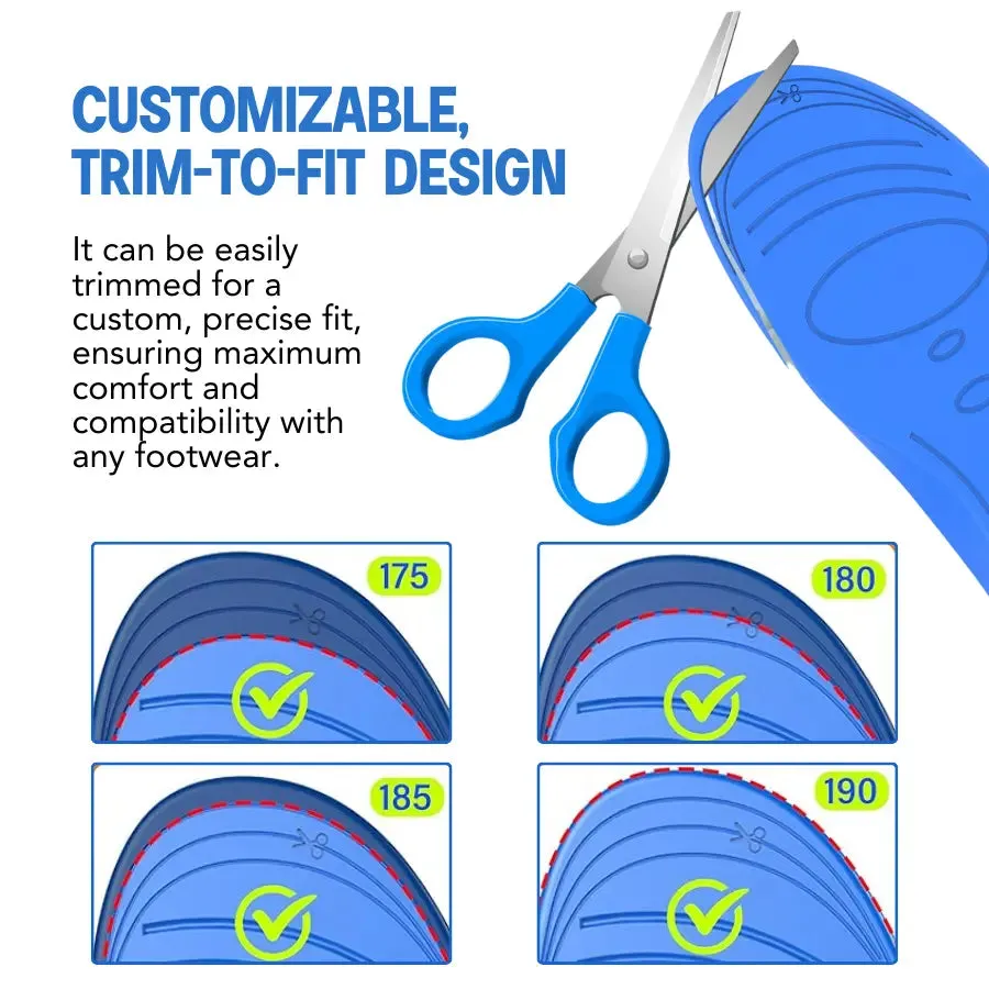 Track Insoles for Kids and Eldery