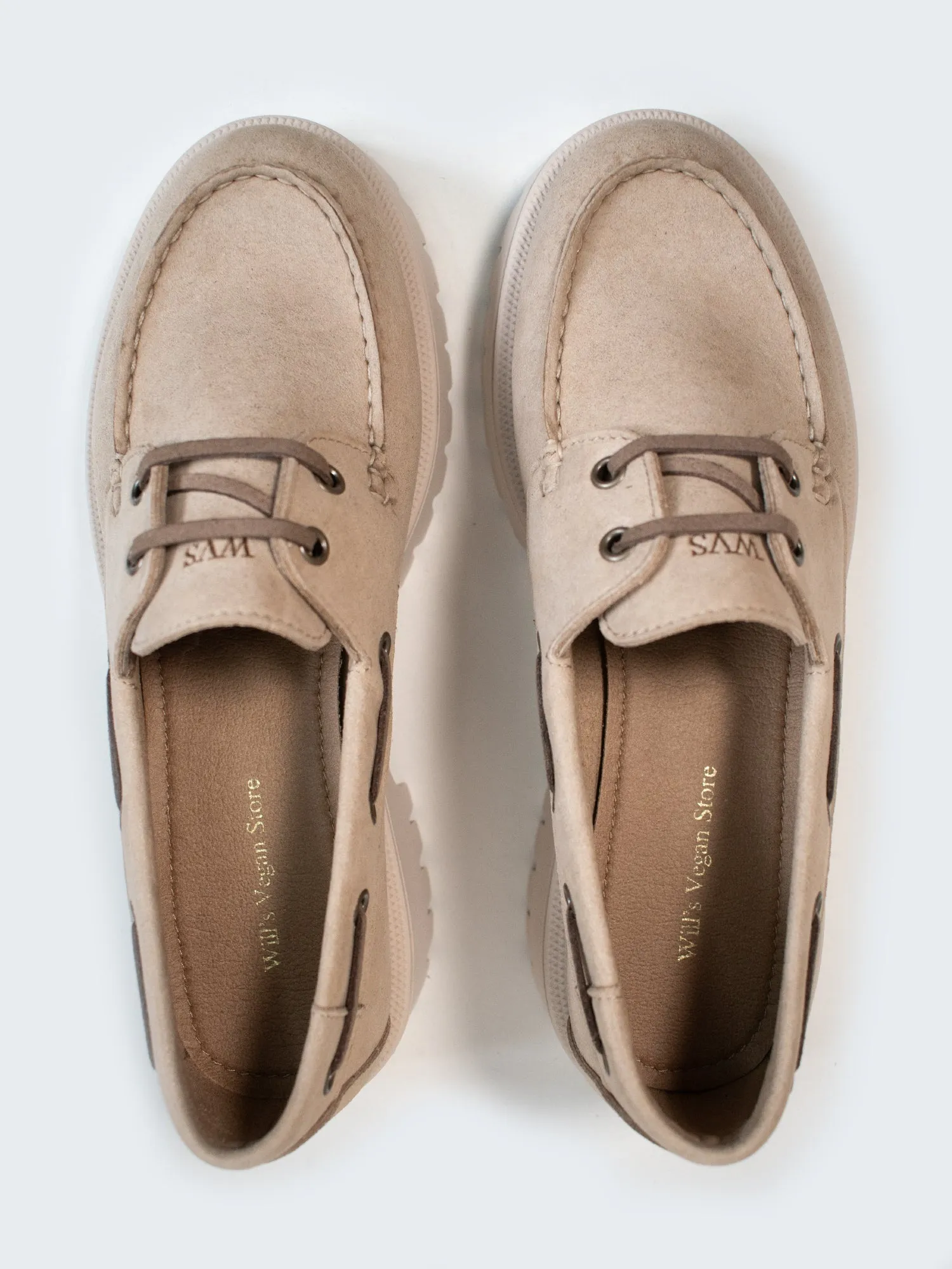 Track Sole Moccasins