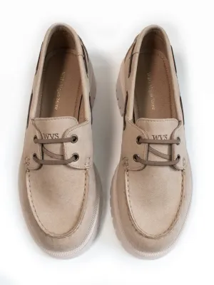 Track Sole Moccasins