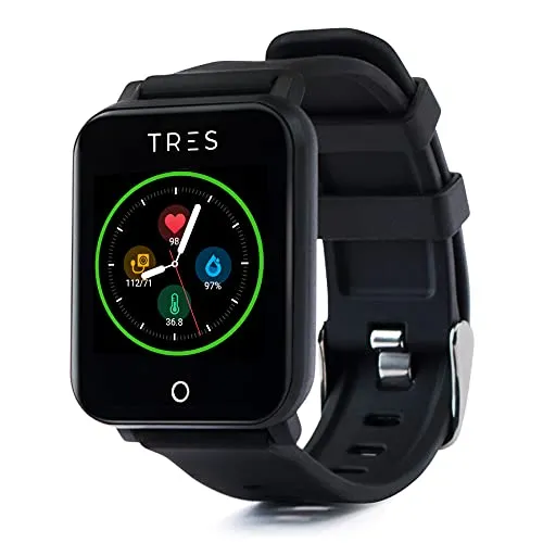 Tres Care C303 Smart Health Band, Bluetooth - Black