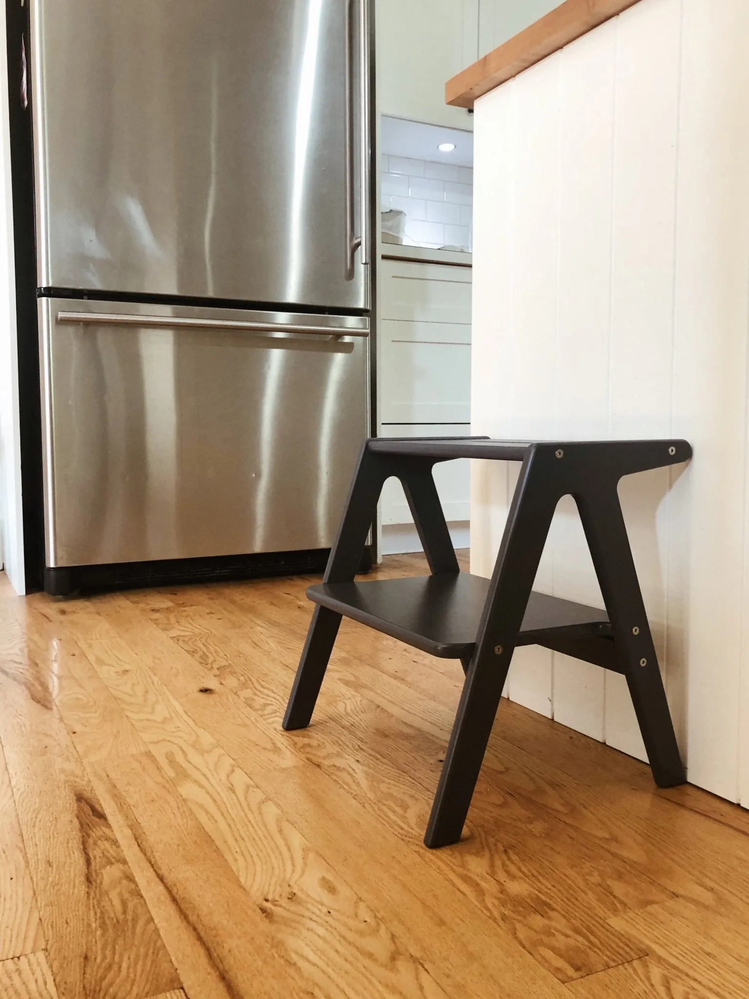 Two Step Wooden Step Stool for Kids by All Circles