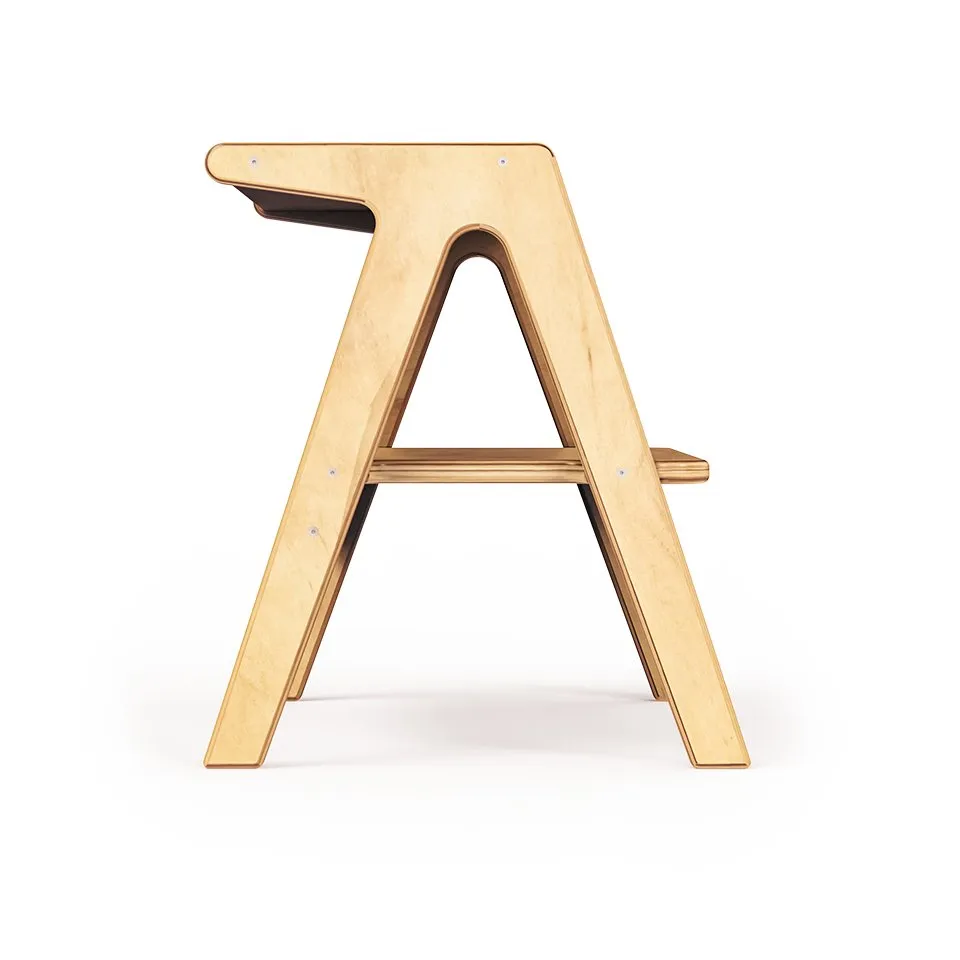 Two Step Wooden Step Stool for Kids by All Circles