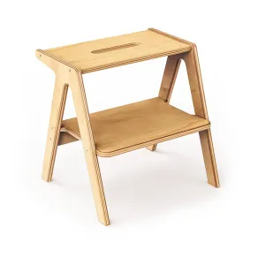 Two Step Wooden Step Stool for Kids by All Circles