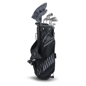 US KIDS GOLF UL60-S 7 CLUB DV3 STAND SET (BLACK/GREY BAG)
