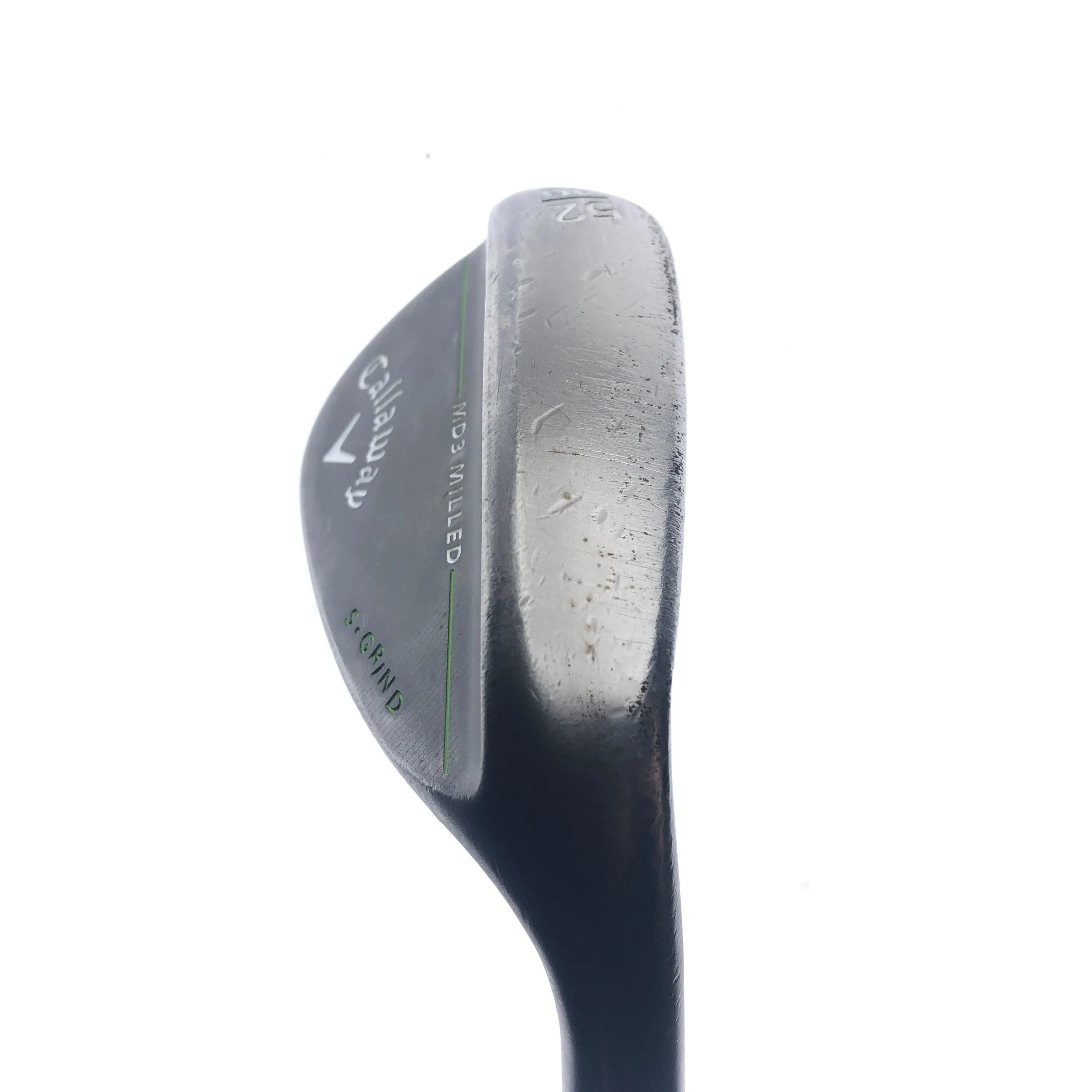 Used Callaway MD3 Milled Black Gap Wedge / 52.0 Degrees / Wedge Flex