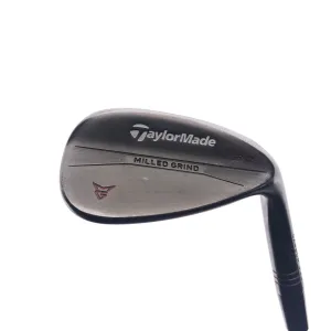 Used TaylorMade Milled Grind Black Sand Wedge / 56.0 Degrees / Wedge Flex