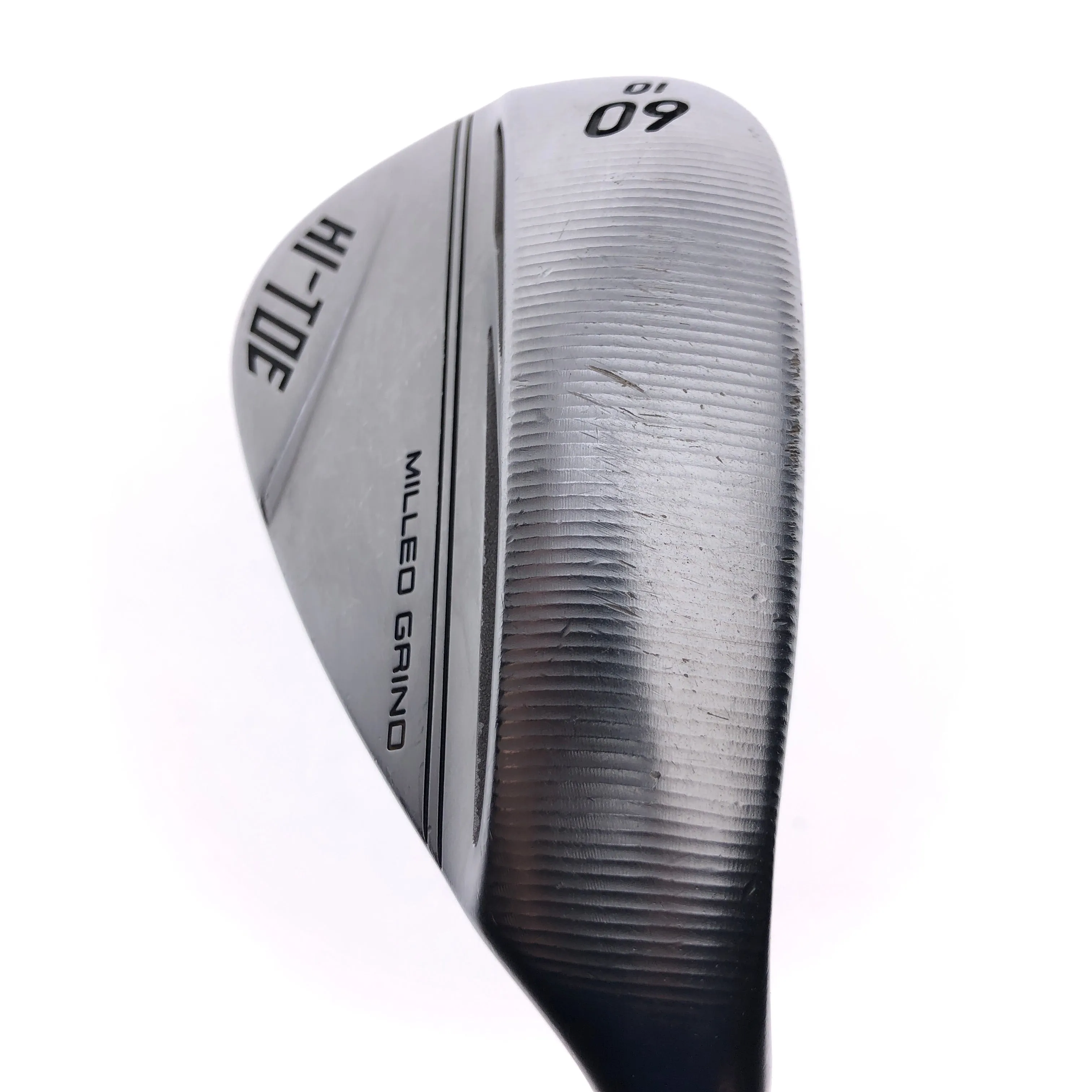 Used TaylorMade Milled Grind Hi-Toe 3 Chrome Lob Wedge / 60.0 Deg / Wedge Flex