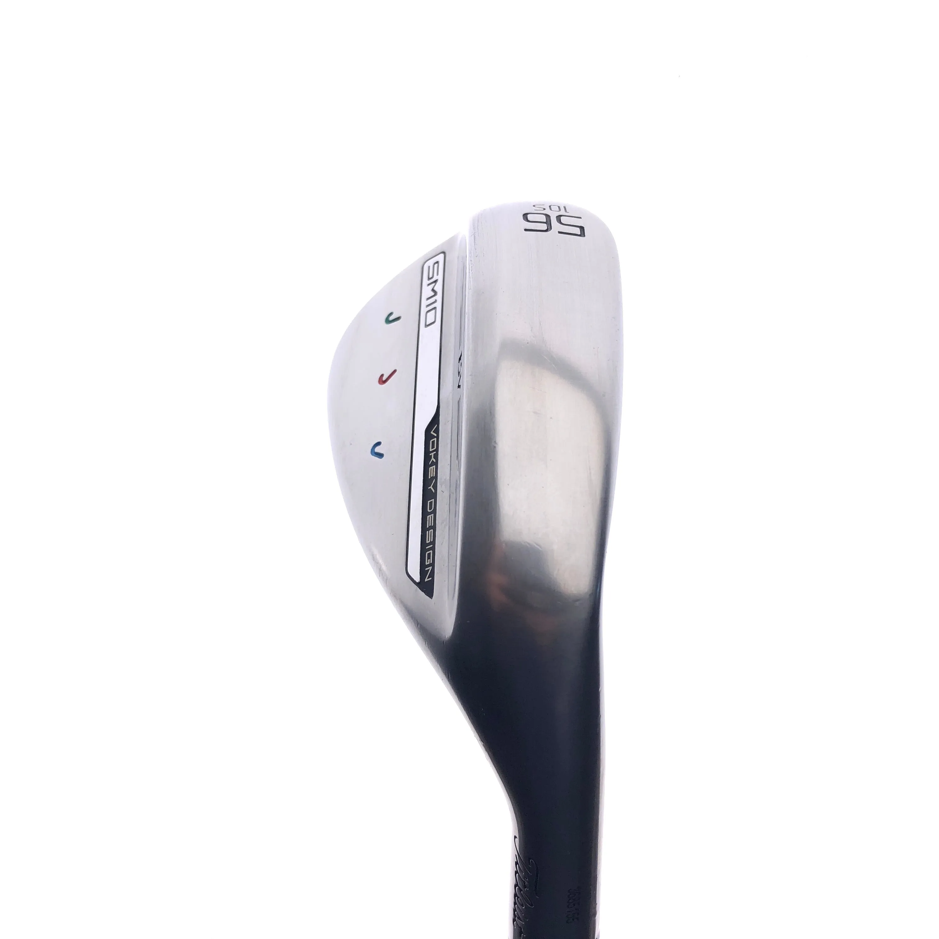 Used Titleist Vokey SM10 Tour Chrome Sand Wedge / 56.0 Degrees / Wedge Flex