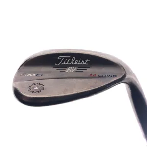 Used Titleist Vokey SM6 Steel Grey Lob Wedge / 60.0 Degrees / Wedge Flex