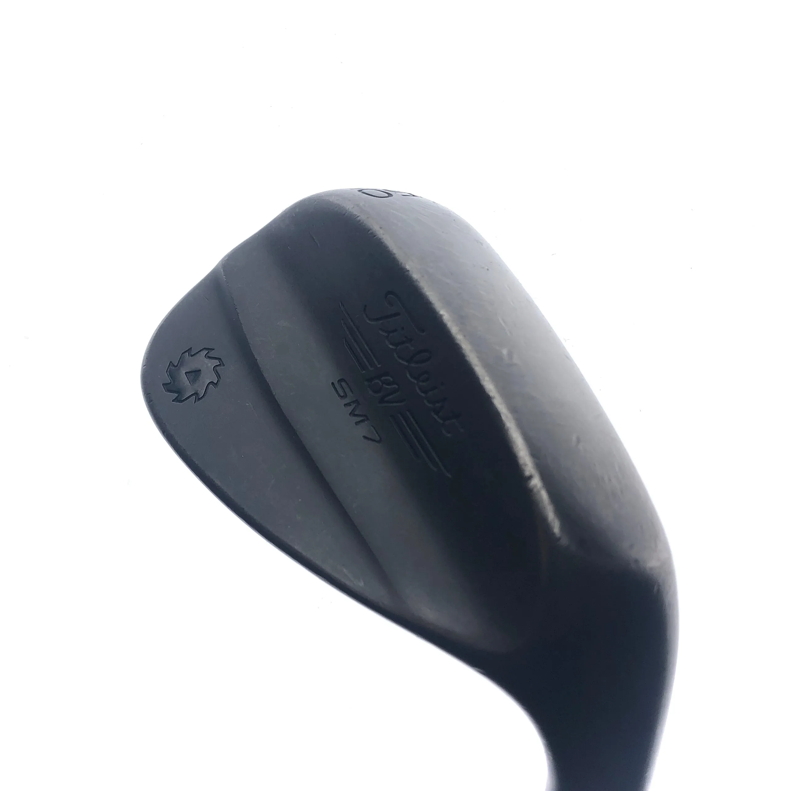 Used Titleist Vokey SM7 Jet Black Gap Wedge / 50.0 Degrees / Wedge Flex