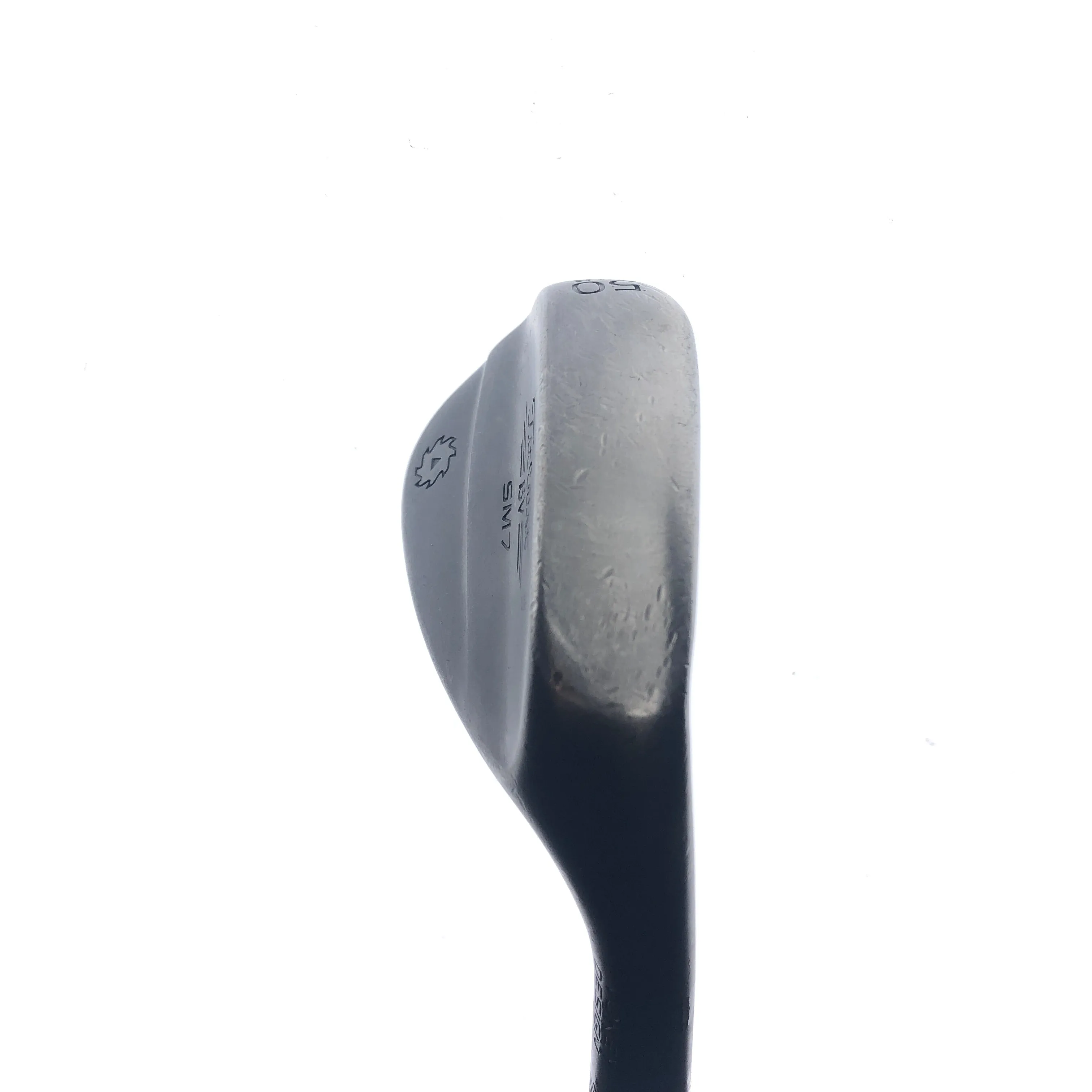Used Titleist Vokey SM7 Jet Black Gap Wedge / 50.0 Degrees / Wedge Flex