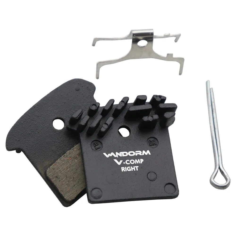 Vandorm Ceramic Upgrade Shimano J02A J03A J03C Cooling Fin Pair Disc Brake Pads