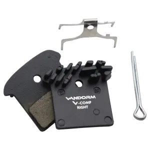 Vandorm Ceramic Upgrade Shimano J02A J03A J03C Cooling Fin Pair Disc Brake Pads