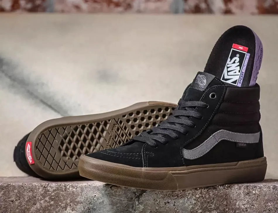 VANS BMX SK8-HI BLACK/DARK GUM
