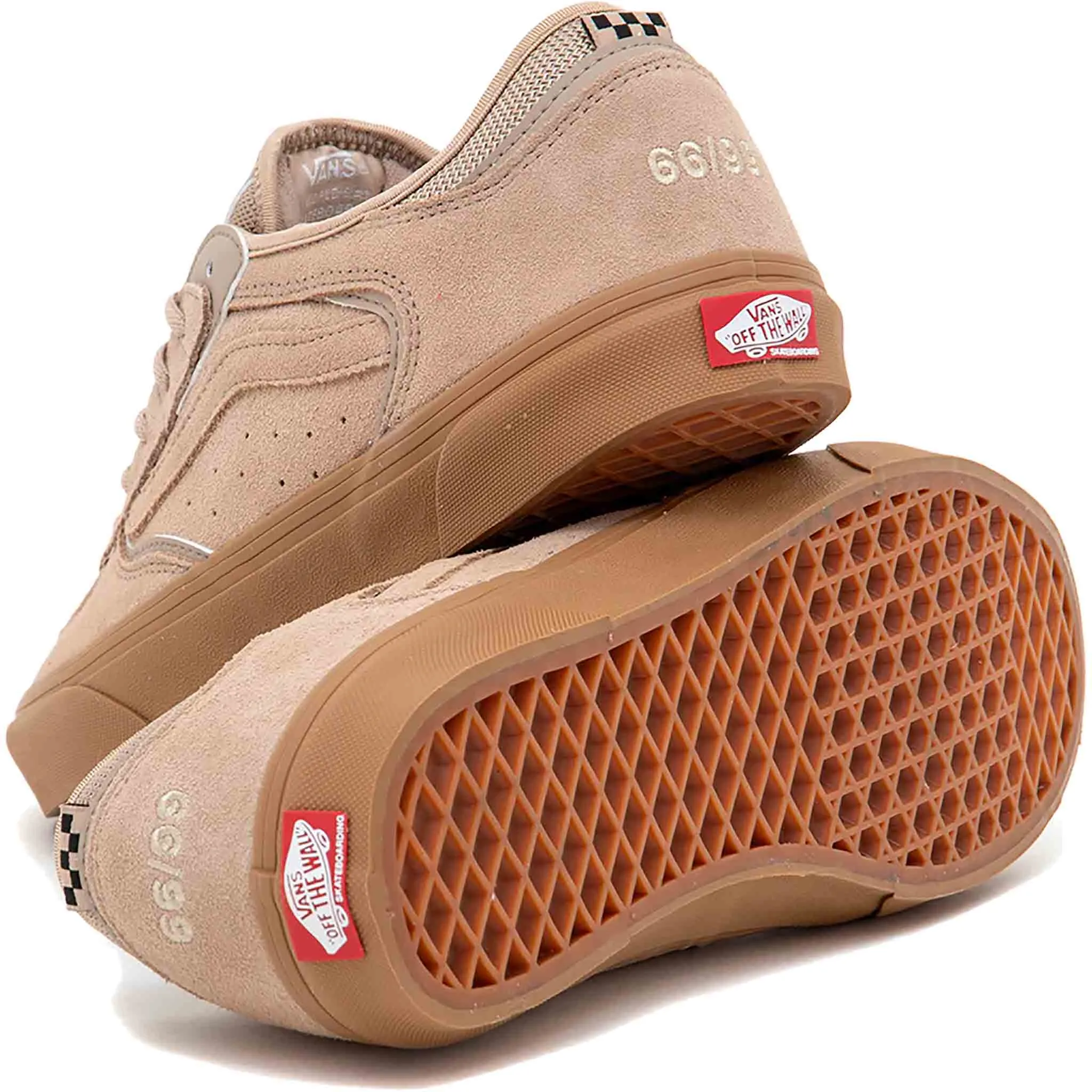 Vans Skate Rowley Suede Tan Gum