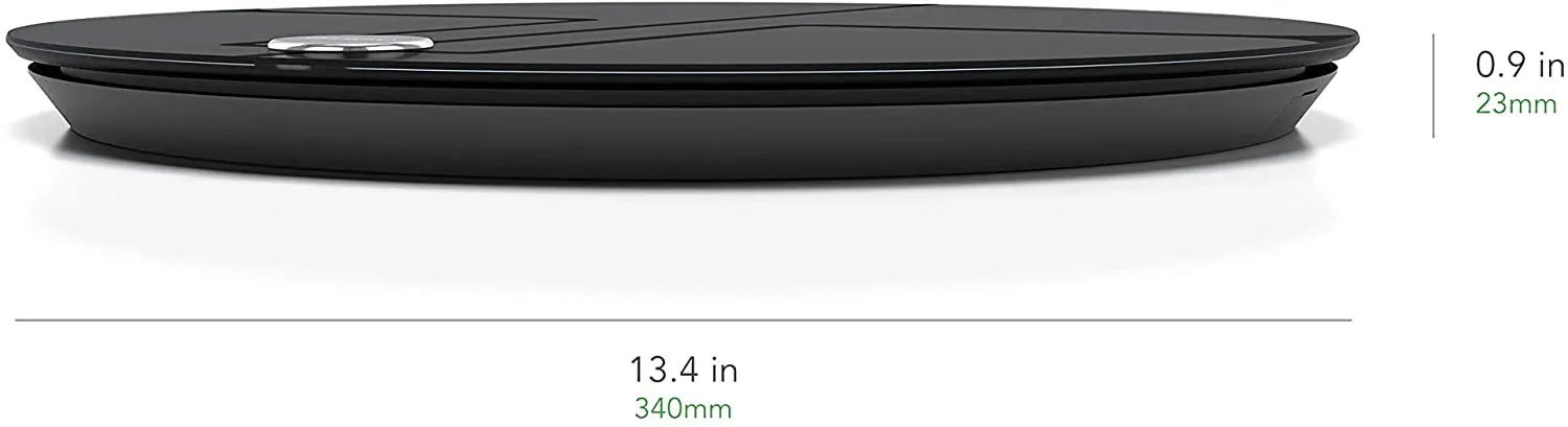 Very Light Use includes box! Amazing Heavy Duty QardioBase 2 Wi-Fi Smart Scale Body Analyzer - Black! Measures Weight; BMI; Body Fat; Water Percentage; Muscle Mass; Bone Mass! Retails $226 w/tax!