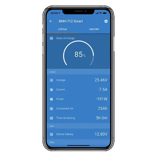 Victron Battery Monitor Bmv712 Smart Shunt and Monitor Bluetooth
